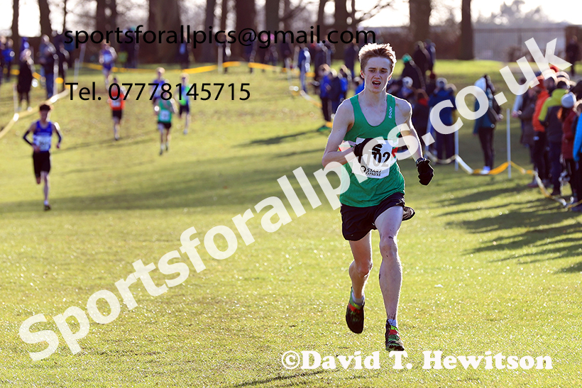 Junior mens 2025 Northern Cross Country Champs, Tatton Park, Knutsford, Cheshire. Photo: David T. Hewitson/Sports for All Pics